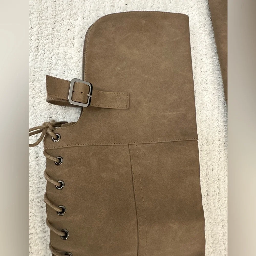 Jasmine Brown Over-the-Knee Boots